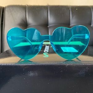 Transparent Blue Sunnies